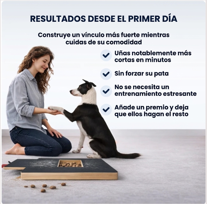 PawComfort™| Tablero para cuidado de uñas sin estrés